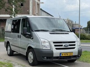 Ford TRANSIT 260S 2.2 TDCI SHD DC | Airco | 6 Persoons | Dubbele Cabine | Trekhaak | APK 4-2025