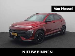 Hyundai Kona 1.6 GDI HEV N Line | 19 Inch | Navigatie | 360 camera | | Stoelverwarming/verkoeling | Stuurwielverwarming |