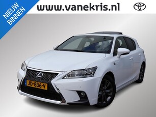 Lexus CT 200h F Sport Line Automaat,Leder, Navi,Elec.Stoelverstelling met geheugen, Schuif/kanteldak ,Camera