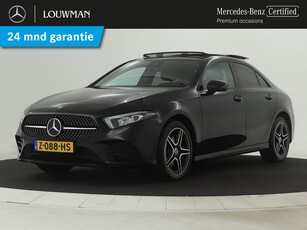 Mercedes-Benz A-Klasse limousine 250 e AMG Plug-In Hybride | Panoramdak | 5 spaaks AMG-line velgen |Navigatie | MBUX wide screen | Parking support | | Inclusief 24 maanden Mercedes-Benz Certified garantie voor Europa.