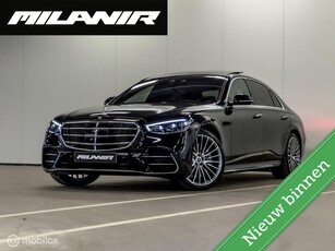 Mercedes S-klasse S580 e Lang AMG | Pano | HeadUp | Memory