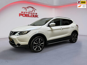 Nissan Qashqai 1.2 Tekna AUT. AIRCO PDC CAMERA NAVIGATIE PANORAMADAK CRUISE STOELVERWARMING LANE ASSIST