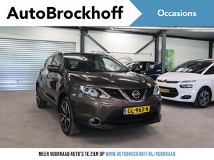 Nissan Qashqai 1.6 Tekna | Navi | LEDER | Vooruit & Stoelverwarming | 360 AVM | Panorama dak | Trekhaak | Cruise | Climate