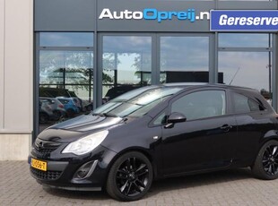 Opel Corsa 1.4 16V Black Edition 3drs. 101pk Airco, 17 LM-Velgen