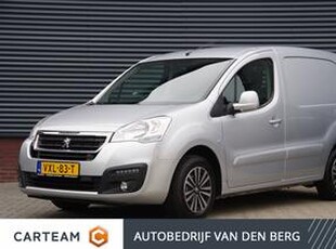 Peugeot PARTNER 1.6 BlueHDi 100PK, 3ZITS, AUT. AIRCO, NAVI BY CARPLAY, CRUISE, PARKEERSENSOREN