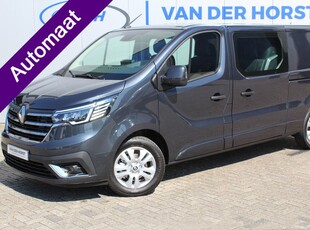 Renault Trafic 2.0-170pk dCi T29 L2H1 Luxe dubbele cabine AUTOMAAT. Erg luxe en comfortabele bedrijfswagen ! Volautm. airco, navigatie, telefoonvoorb., metallic lak, LM wielen, schuifdeur li.+re., armsteunen li.+re voor, Isofix etc, etc