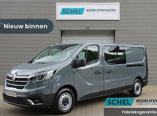 Renault Trafic 2.0 dCi 170pk T29 L2H1 Dubbele Cabine Comfort - 2x Schuifdeur - Navigatie - Climate - Vloerplaat - Rijklaar