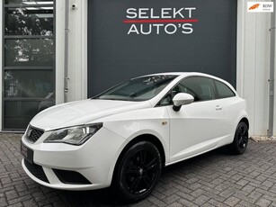 Seat Ibiza SC 1.4 Style 86 Pk Climate Control/Cruise Control/Navigatie/Bluetooth/16 Inch/Elekt Ramen/Elekt Spiegels/Apk 05-2025