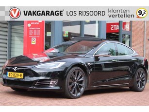 Tesla Model S 75 Base | Orig. NL | Enhanced Auto-Pilot | Schuifdak | Premium Connectivity | Orig. NL | Black-on-Black |