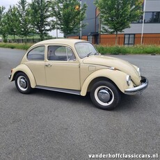 Volkswagen kever beige 1300cc 1968 VRAAGPRIJS € 14.500,–