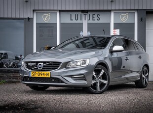 Volvo V60 2.0 T4 190pk Automaat R-Design Half-leder I Camera I ACC I Standkachel I Achterbank-verwarming