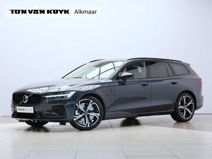 Volvo V60 T6 AWD Recharge Plus Dark / Nappa Leder Met Stoelventilatie / 19