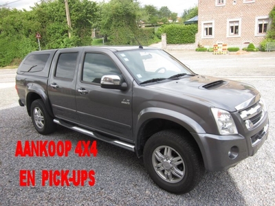 Aankoop Isuzu D-MAX en andere 4x4