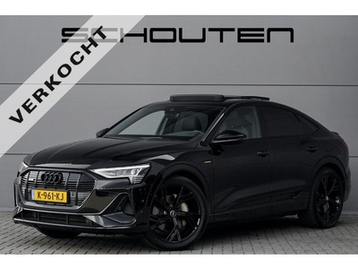 Audi e-tron Sportback 55 quattro S edition Pano ACC