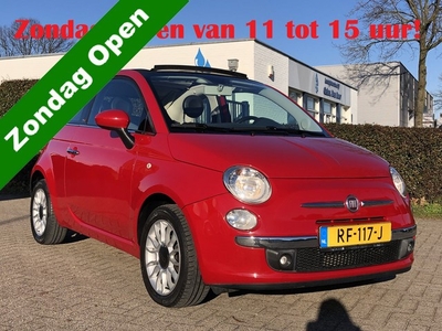 Fiat 500C 1.2 Lounge, Apk 6-2025! 4 Nwe All Seasons! Zondag