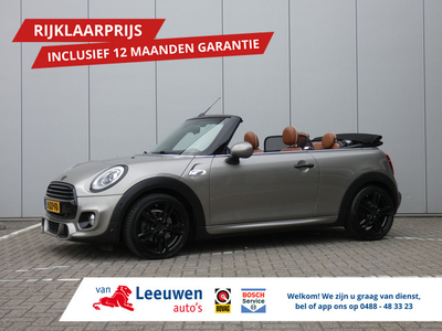 MINI Cabrio 1.5 Cooper Pepper | JCW | Leder | Navigatie | Stoelverwarming | LED