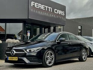 Mercedes-Benz CLA-KLASSE 180 AUT7 AMG-LINE SPORTLEDER NAVI CAMERA VIRTUAL-DASH SFEER-VERL. LED LMV PDC