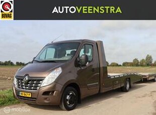 Renault MASTER oprijtruck T35 2.3 dCi L4 oprijtruck tijhof + trailer