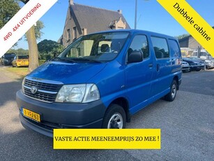 Toyota HiAce 2.5 D-4D KWB Comfort 4WD DC AIRCO, 4X4