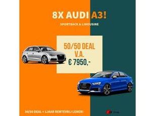 Audi A3 Benzine / E-Tron / Diesel 8x IN DIVIVERSE UITVOERINGEN NIEUW IN ONZE VOORRAAD VANAF 7950,-