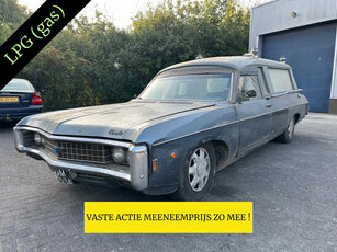 Chevrolet BELAIR STATIONCAR ex begrafenisauto lpg, belastingvrij en geen apk plicht meer, unieke auto !!