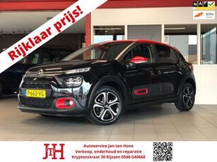 Citroen C3 1.2 PureTech Shine Business*Cruise Control*Fabrieksgarantie*NAP*Clima*Navi*App-Connect