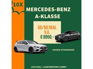 Mercedes-Benz A-KLASSE 10x IN DIVERSE UITVOERINGEN NIEUW IN ONZE VOORRAAD VANAF 8950,-