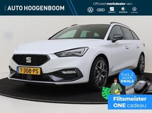 Seat LEON Sportstourer 1.0 eTSI FR Business Intense | Panoramadak | Beats audio | Achteruitrijcamera | Elektrische achterklep | Stoelverwarming | Sfeerverlichting |