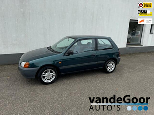 Toyota Starlet 1.3-16V, '97, 186000 km, trekhaak, nette auto met goede apk !