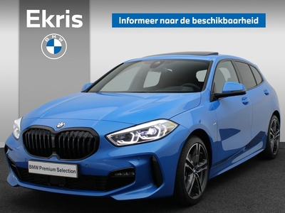 BMW 1-SERIE 5-deurs 118i High Executive M Sportpakket / Panoramadak / Elektrisch Verstelbare Voorstoelen / Head-Up Display / Achteruitrijcamera / 18''