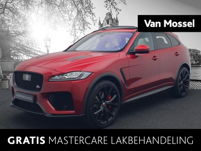 JAGUAR F-PACE 5.0 V8 Super Charged AWD SVR | 550 PK | Panorama Dak | 22 Inch | Adaptieve Cruise | Sport Uitlaat | Cold Climate Pack |