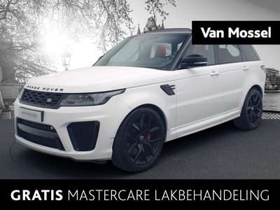 LAND ROVER RANGE ROVER SPORT 5.0 V8 Super Charged SVR | Head Up | Carbon | Adaptieve Cruise | 22 Inch | Sportuitlaat |