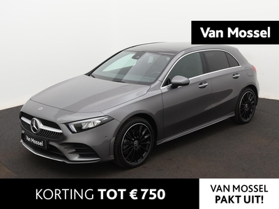 MERCEDES A-KLASSE 250e Premium Plus AMG Night | AMG PAKKET | NIGHT PAKKET | PANORAMADAK | SFEERVERLICHTING | WIDE SCREEN | APPLE CARPLAY |