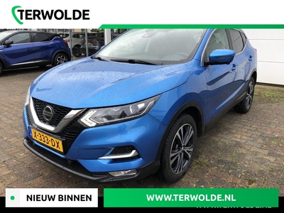 NISSAN QASHQAI 1.3 DIG-T Design Edition | Camera | Panorama Dak | Navigatie | Stoelverwarming | Parkeersensoren | Climate Control | Cruise Control | Metallic Lak | Dakrails | Licht Metalen Velgen |