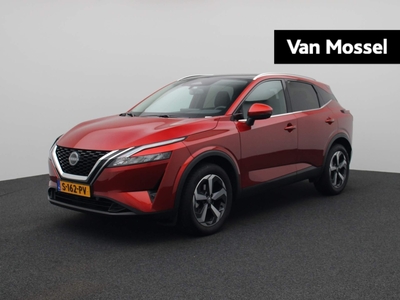 NISSAN QASHQAI 1.3 MHEV Xtronic N-Connecta 158pk | Automaat | Navigatie | Panoramadak | Rondom Camera | Adaptieve Cruise Control