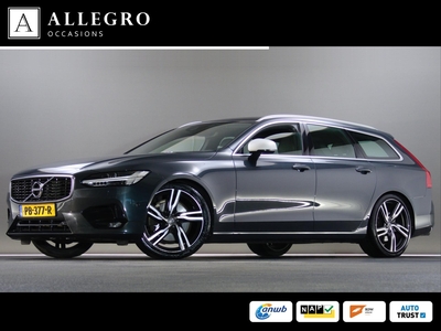 VOLVO V90 2.0 T5 R-Design (ADAPTIVE CRUISE CONTROL, KEYLESS ENTRY, TREKHAAK WEGKLAPBAAR, APPLE CARPLAY, STOELVERWARMING, NAP)