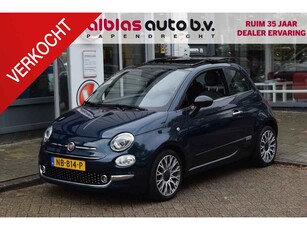 Fiat 500 80pk Holiday Edition|Open dak|Leer|Nav|