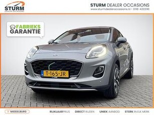 Ford PUMA 1.0 EcoBoost Hybrid Titanium Winter Pack | Navigatie | Camera | Stuur- + Stoelverwarming | Apple Carplay/Android Auto | Voorruit Verwarmd | Rijklaarprijs!