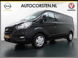 Ford Transit Custom 2.0D 130PK L1H1 3pers. Airco PDC-a+v Trekhaak Cruise-Controle voorruit verwarmbaar Betonplex Schuifdeur-r Tussenwand voorruit ve