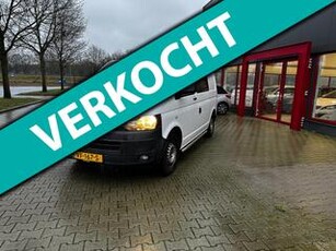 Volkswagen TRANSPORTER 2.0 TDI L1H1 BM DC Budgetline / Trekhaak / Airco / Navi / Cruise / Dealer Onderhouden /