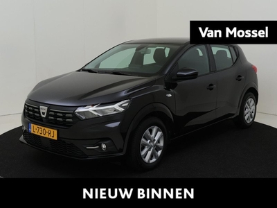 Dacia Sandero 1.0 TCe 90 Comfort Navigatie / Apple Carplay & Android Auto / Cruise Control / Airco / Lichtsensor / Regensensor