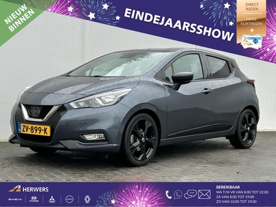 NISSAN MICRA 1.0 IG-T N-Sport / Apple Carplay/Android Auto / Half lederen bekleding / Navigatie / Achteruitrijcamera / Cruise control