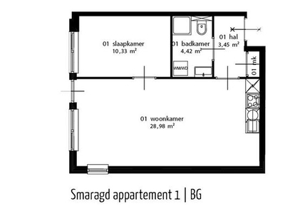 Koning Lodewijklaan in Apeldoorn (52m2)