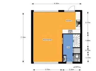 Huur 5 slaapkamer appartement van 115 m² in Woerden