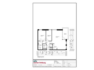 Huur 3 slaapkamer appartement van 110 m² in Roermondse Veld