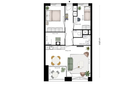 De Kleine Kaap - 3 kamerappartementen (Bouwnr. D-03-14)