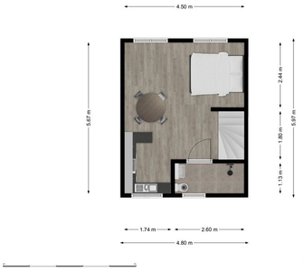 Appartement Tellegenstraat in Groningen