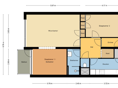 Appartement te huur Abeelweg, Rotterdam