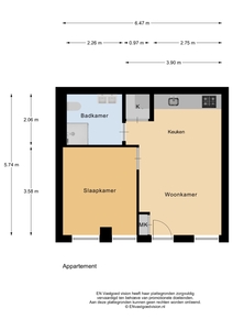 Appartement in Zaandam