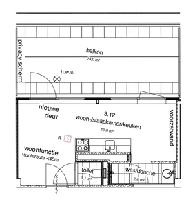 Verlengde Kazernestraat in Deventer (24m2)